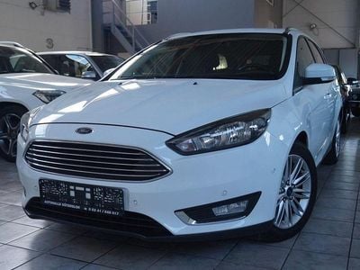 Gebraucht Ford Focus Titanium 125 PS (91 kW) 2017 Weiß Kombi