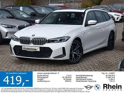 Gebraucht BMW 330e M Sport 292 PS (214 kW) 2024 Alpinweiß uni Kombi