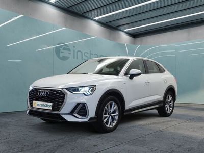 Weiß Gebraucht 2022 Audi Q3 Sportback SUV | 33.249 € (Etwas zu teuer)