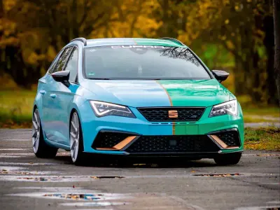 Brugt Seat Leon ST 4Drive 300 HK (220 kW) 2020 Sølv Stationcar