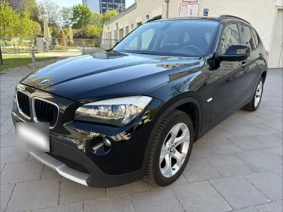 Brugt BMW X1 Sport Line 177 HK (130 kW) 2011 Sort SUV