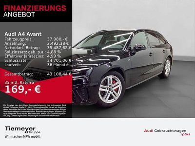 Gebraucht Audi A4 S-Line 204 PS (150 kW) 2025 Schwarz Kombi
