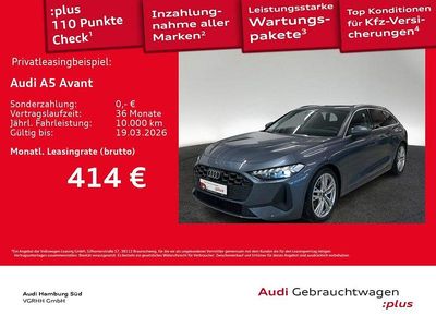 Gebraucht Audi A5 Sport 150 PS (110 kW) 2025 H3 horizontblau metallic Kombi