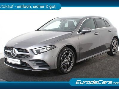 Grau Gebraucht 2023 Mercedes A250 AMG line Limousine | 29.400 € (Fairer Preis)
