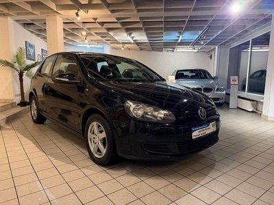 Gebraucht VW Golf VI Trendline 80 PS (58 kW) 2009 Schwarz Kleinwagen