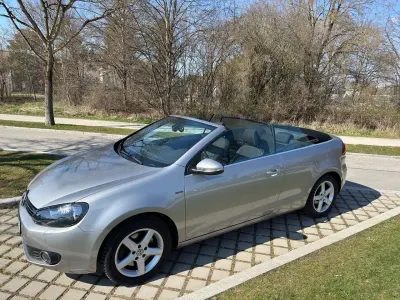 Gebraucht VW Golf Cabriolet LOUNGE 150 PS (110 kW) 2015 Silber Cabrio