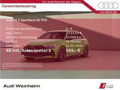 Neu Audi RS3 400 PS (294 kW) 2026 Weiß (arkonaweiß) Limousine