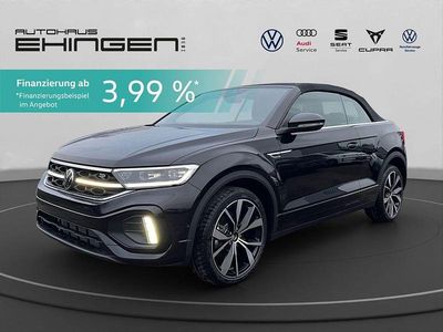 Gebraucht VW T-Roc Cabriolet R-line 150 PS (110 kW) 2025 Schwarz Cabrio