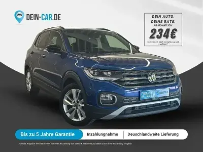 Gebraucht VW T-Cross Move 110 PS (80 kW) 2023 Blau SUV