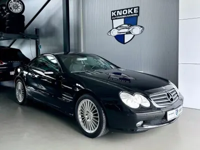 Gebraucht Mercedes SL500 306 PS (225 kW) 2002 Obsidian Cabrio