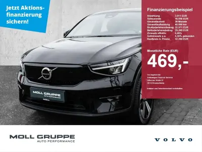 Gebraucht Volvo C40 Ultimate 300 kW (408 PS) 2023 Schwarz SUV