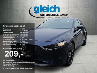 Gebraucht Mazda 3 Homura-Line 140 PS (102 kW) 2025 Deep crystal blue Limousine