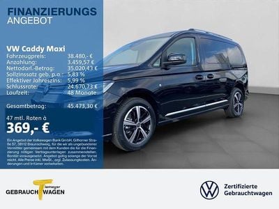 Ny VW Caddy Maxi Style 116 HK (85 kW) 2026 Sort MPV
