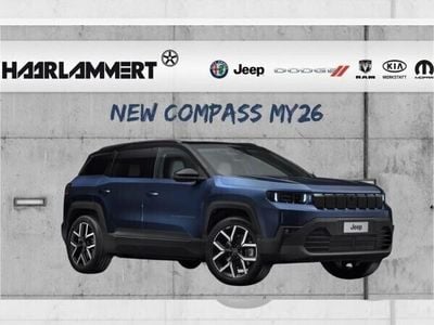 Neu Jeep Compass 145 PS (106 kW) 2025 Schwarz (vulcano black) SUV