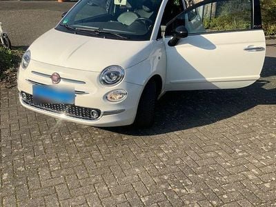 Usata Fiat 500C Lounge 105 CV (77 kW) 2016 Bianco Cabrio
