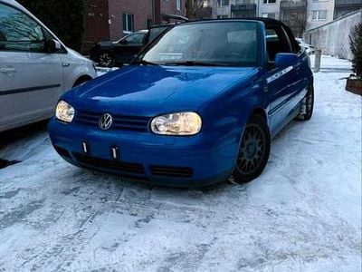Gebraucht VW Golf Cabriolet 116 PS (85 kW) 2001 Blau Cabrio