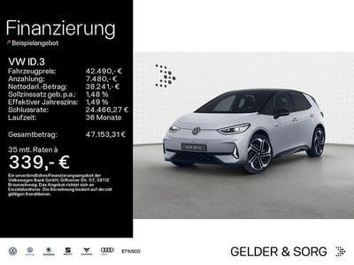 Gebraucht VW ID.3 GTX 239 kW (326 PS) 2025 Scale silver metallic Kleinwagen