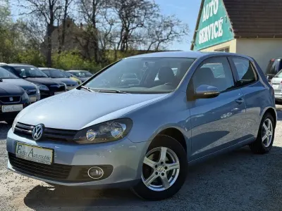Usata VW Golf VI Comfortline 80 CV (58 kW) 2010 Blu Utilitaria