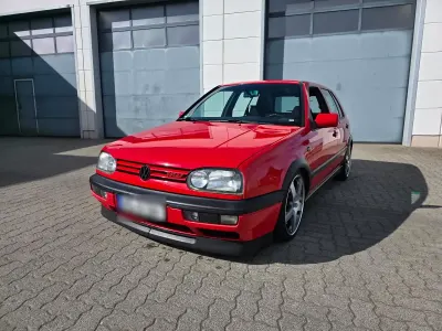 Brugt VW Golf III GTI 150 HK (110 kW) 1997 Rød Sedan