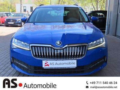 Gebraucht Skoda Superb Ambition 150 PS (110 kW) 2022 Modra energy/energy blue Kombi