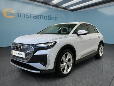 Gebraucht Audi Q4 e-tron S-Line 125 kW (170 PS) 2023 Weiß SUV