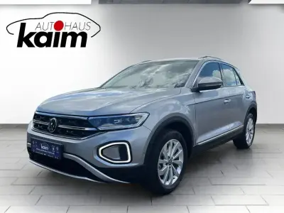 Gebraucht VW T-Roc Style 150 PS (110 kW) 2022 Pyrit silber metallic SUV