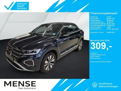 Gebraucht VW T-Roc Cabriolet R-line 150 PS (110 kW) 2025 Blau Cabrio