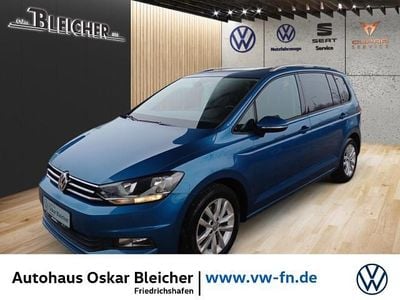 Gebraucht VW Touran Comfortline 110 PS (80 kW) 2016 Blau Van / Kleinbus