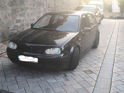Gebraucht VW Golf IV 2002 Schwarz Kleinwagen