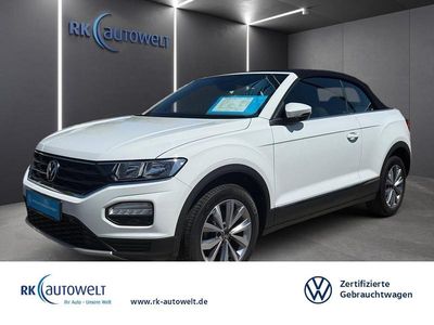Gebraucht VW T-Roc Cabriolet Style 150 PS (110 kW) 2021 Pure white Cabrio