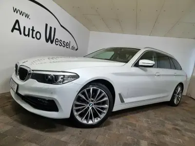 Gebraucht BMW 520 Sport Line 190 PS (139 kW) 2019 Mineralweiss Kombi