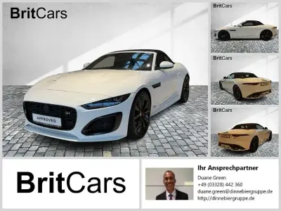 Gebraucht Jaguar F-Type R 582 PS (428 kW) 2023 Fuji white Cabrio