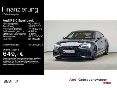 Schwarz Gebraucht 2024 Audi RS5 Sportback Sport Limousine | 92.499 € (Etwas zu teuer)
