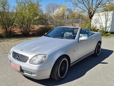 Gebraucht Mercedes SLK200 136 PS (100 kW) 1998 Silber Cabrio