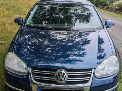Gebraucht VW Jetta 2007 Blau Limousine