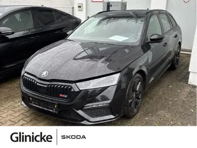 Gebraucht Skoda Octavia RS 245 PS (180 kW) 2024 Schwarzmagic perleffekt Kombi