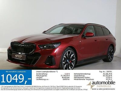 Gebraucht BMW 550e M Sport 489 PS (359 kW) 2024 Fire red met. Kombi