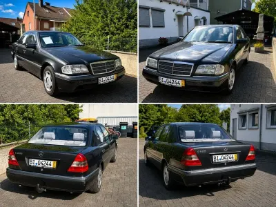Gebraucht Mercedes C200 Classic 136 PS (100 kW) 1996 Schwarz Limousine
