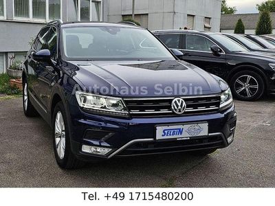 Blau Gebraucht 2017 VW Tiguan Highline SUV | 16.980 € (Teuer)