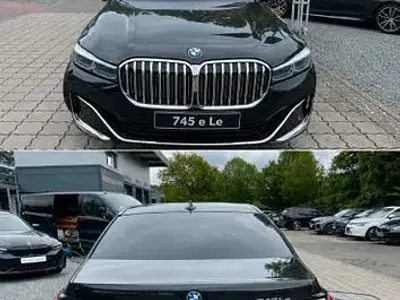 Używany BMW 745e Executive 394 KM (289 kW) 2022 Czarny Sedan/Limuzyna