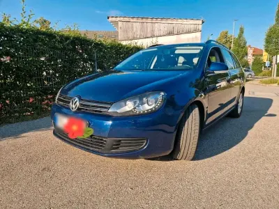 Gebraucht VW Golf VI Style 105 PS (77 kW) 2011 Blau Kleinwagen