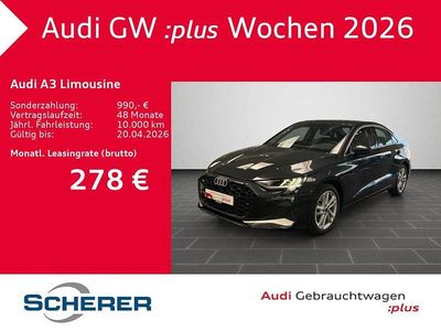 Gebraucht Audi A3 Ambiente 150 PS (110 kW) 2025 Manhattangrau metallic (metallic) Limousine
