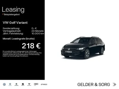 Gebraucht VW Golf VIII Goal 150 PS (110 kW) 2025 Schwarz Kombi