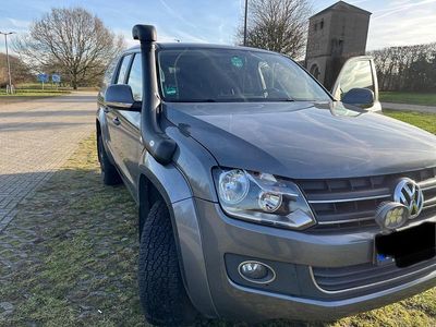 Grau Gebraucht 2015 VW Amarok Highline Abholung | 15.499 € (Fairer Preis)