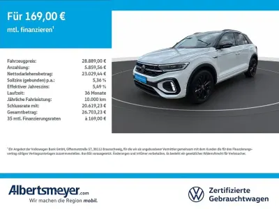 Gebraucht VW T-Roc R-line 190 PS (139 kW) 2023 Weiß SUV