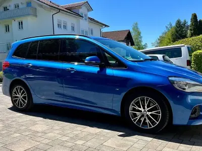 Gebraucht BMW 220 Gran Tourer M Sport 190 PS (139 kW) 2017 Blau Van / Kleinbus