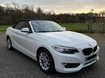 Gebraucht BMW 220 Advantage 184 PS (135 kW) 2016 Weiß Cabrio