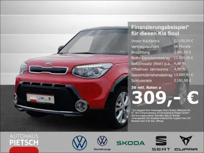 Gebraucht Kia Soul DREAM-TEAM Edition 132 PS (97 kW) 2015 Rot SUV