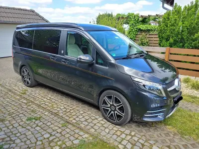 Gebraucht Mercedes V220 Marco Polo 163 PS (119 kW) 2020 Schwarz Van / Kleinbus