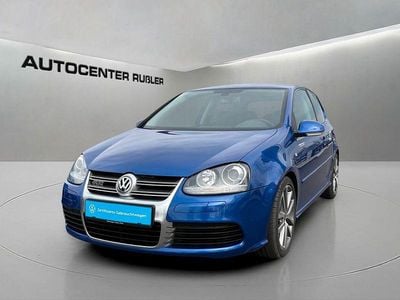 Usata VW Golf VI R 250 CV (183 kW) 2008 Blu Utilitaria